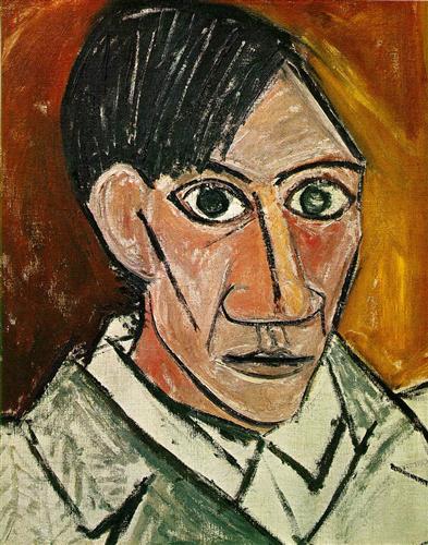 Self-Portrait of Pablo Picasso (1907)