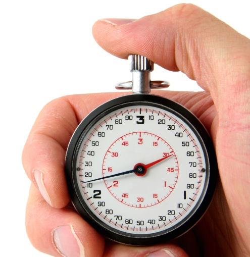 I’ll Be There in a Jiffy. Start Your Stopwatch – Commonplace Fun Facts