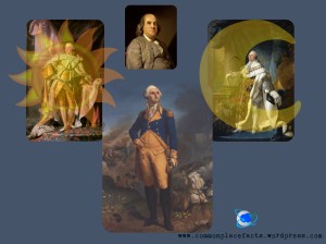 Benjamin Franklin George III Louis XVI George Washington