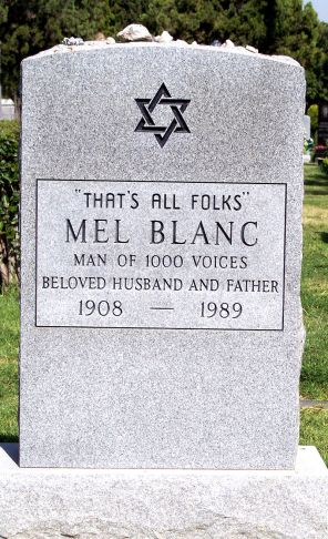 #MelBlanc #Tombstones #ThatsAllFolks