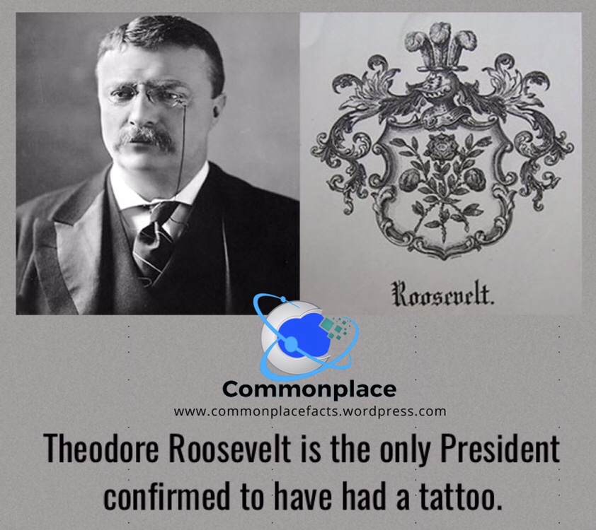 The Rough Rider was an Inked Rider – Commonplace Fun Facts