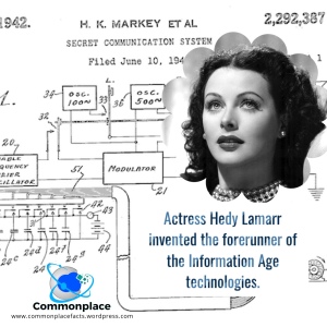 #HedyLamarr #actresses #inventions #patents #Wifi